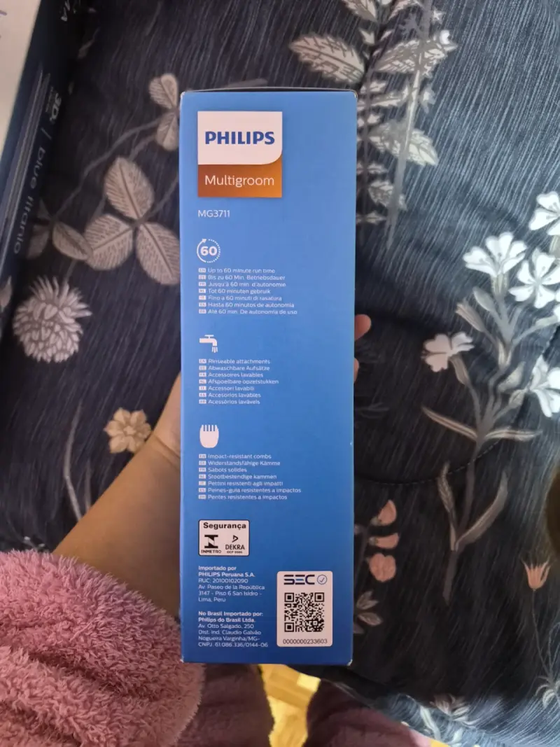 Cortadora Philips Multigroom Series 3000 - 3