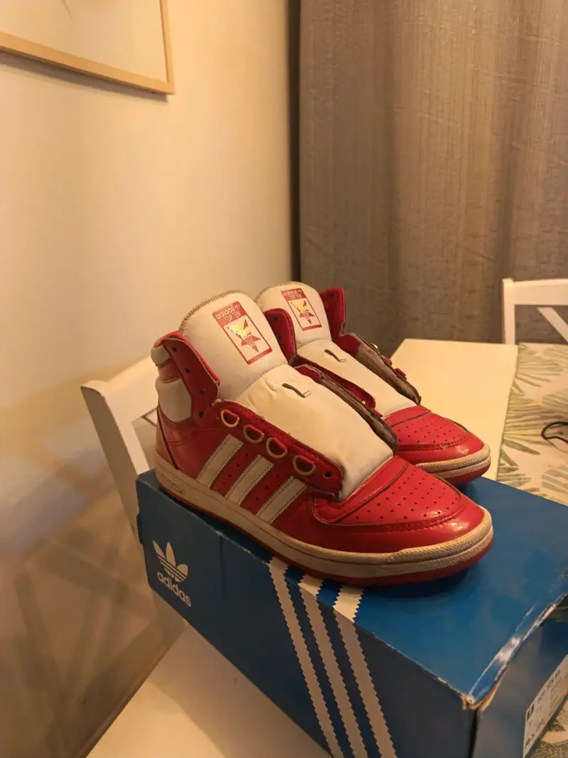 Zapatillas Adidas top ten rojas - 1