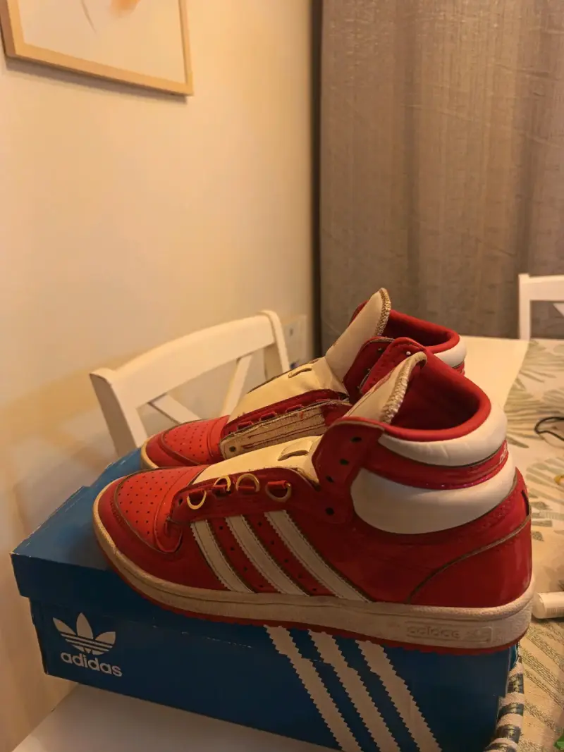 Zapatillas Adidas top ten rojas - 2