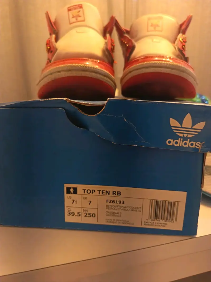 Zapatillas Adidas top ten rojas - 4