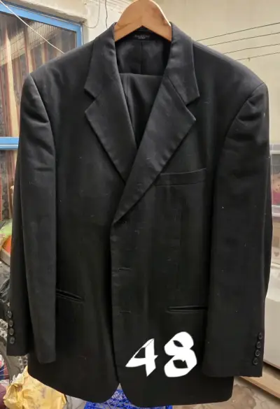 Terno negro Baglioni talla 48 - miniatura 1