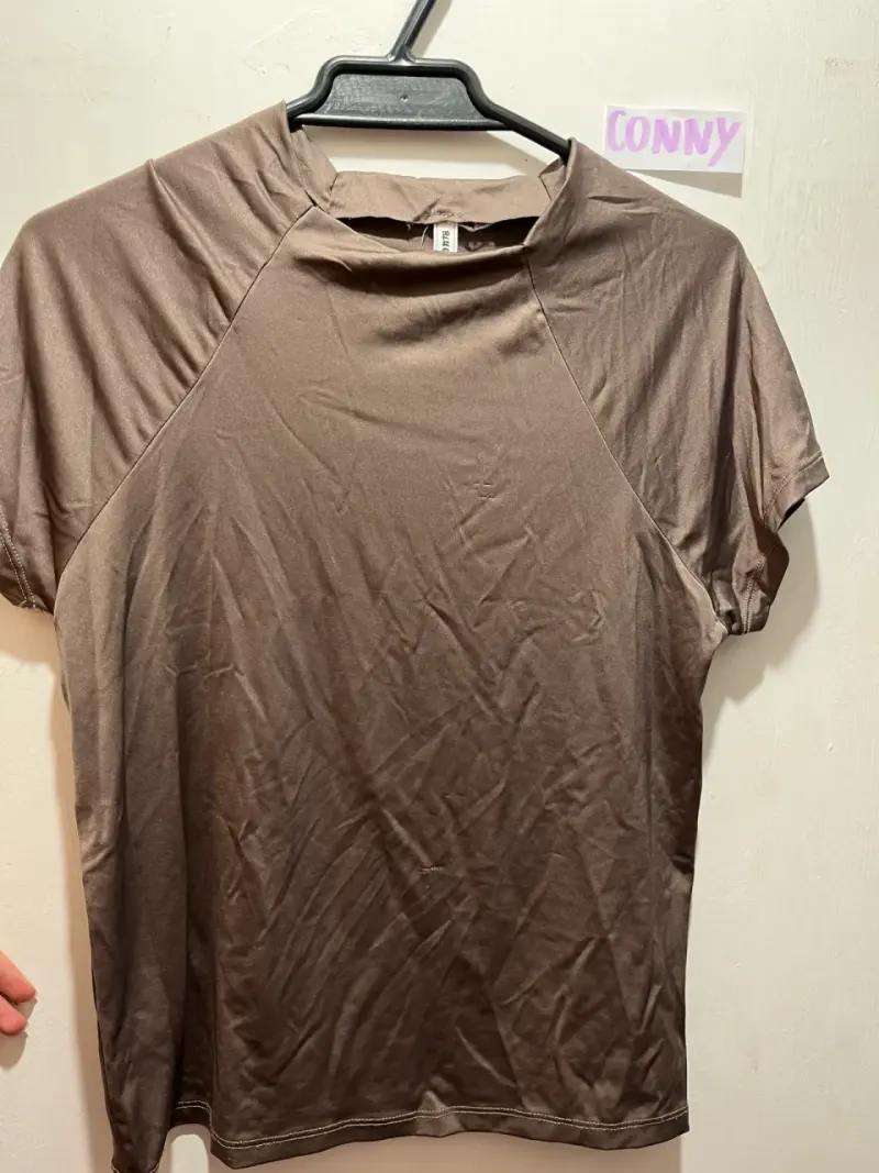 Polera manga corta mujer L - 1