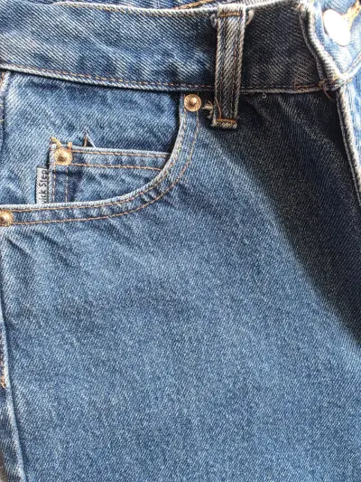 Jeans azul clásico para mujer - miniatura 4