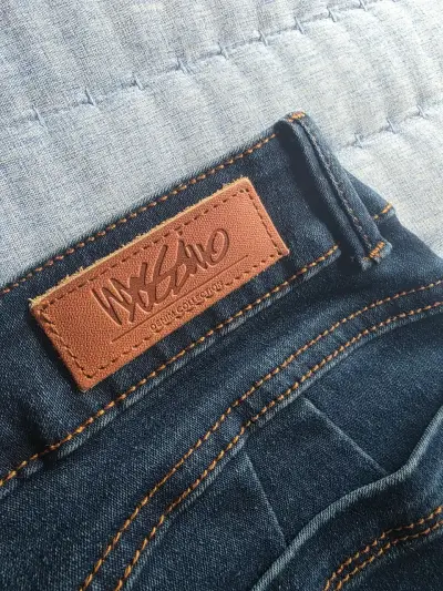 Jeans azul oscuro para mujer talla 40 - miniatura 4