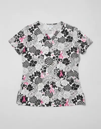 Blusa médica estampada marca Cherokee - miniatura 4