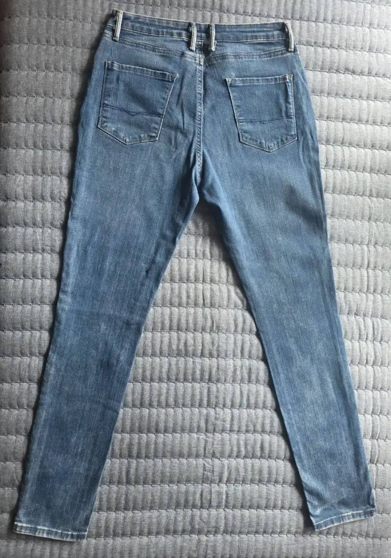 Jeans azul claro para mujer en buen estado - 3