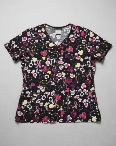 Blusa médica estampada marca Cherokee - miniatura 3