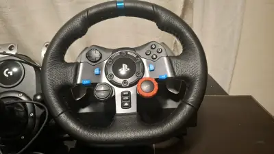 Volante Logitech G29 + Palanca de Cambios PS/PC - miniatura 1