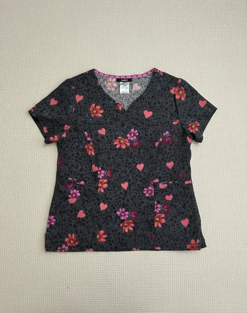 Blusa médica estampada Marca HeartSoul - 4