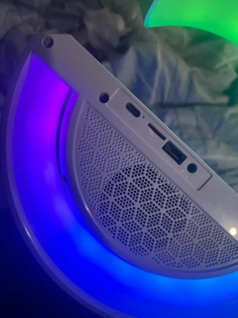Reloj despertador LED con luz y Bluetooth - 3