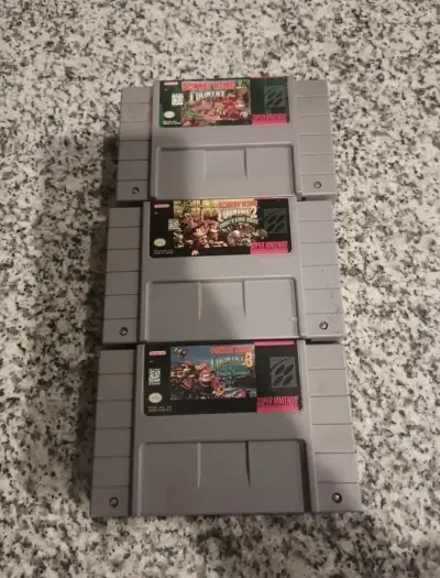 Triologia Donkey Kong Country para Super Nintendo - miniatura 3