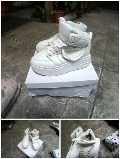 Zapatillas Guess negras con detalles dorados - miniatura 4
