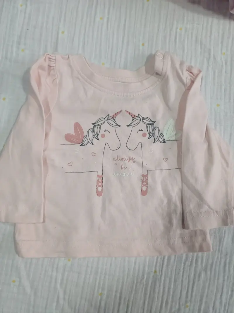 Bodys o poleras 03 meses - 2