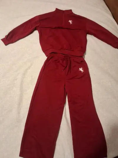 Conjunto burdeo para niños unisex - miniatura 3