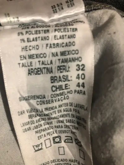 Jeans grises de mezclilla para hombre - miniatura 6
