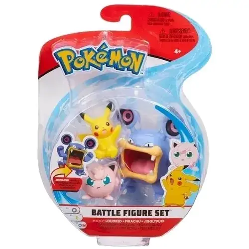 Set de figuras Pokémon Battle - 1