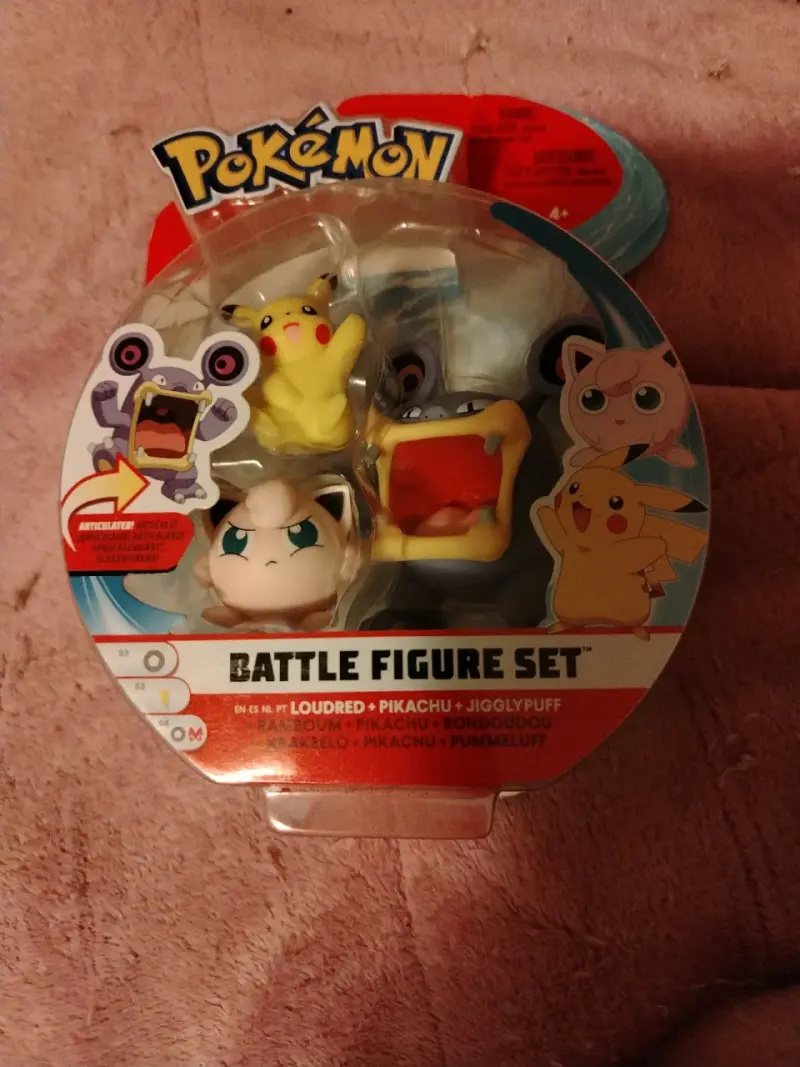 Set de figuras Pokémon Battle - 2