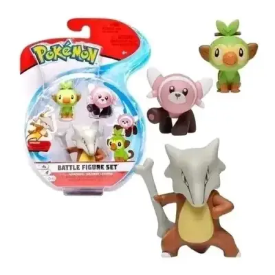 Set de figuras Pokémon Battle - miniatura 1