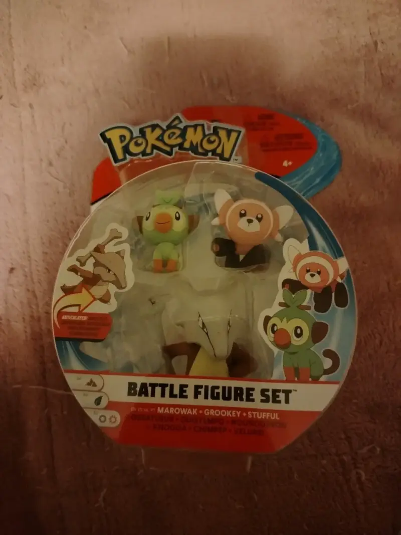 Set de figuras Pokémon Battle - 2