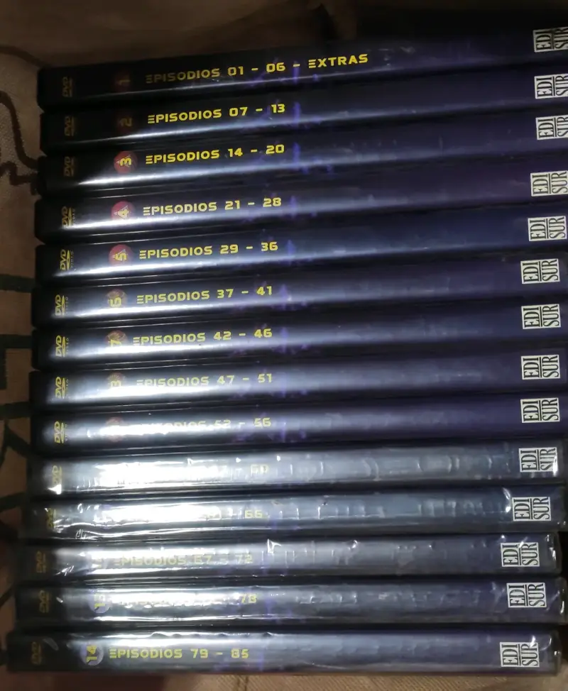Colección completa de DVDs Robotech - 2
