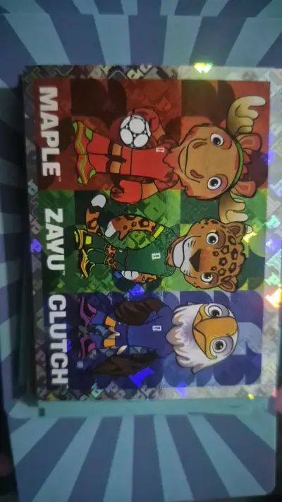 Set de cartas coleccionables de personajes deportivos - miniatura 1