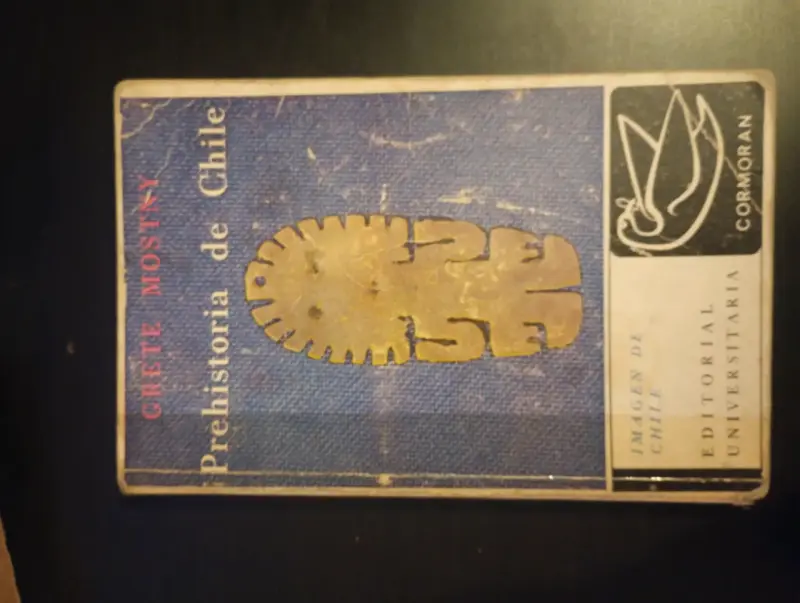 Libro 'Prehistoria de Chile' de Grete Mostny