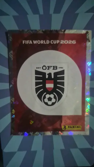 Lámina Panini Austria Mundial 2026 - miniatura 1