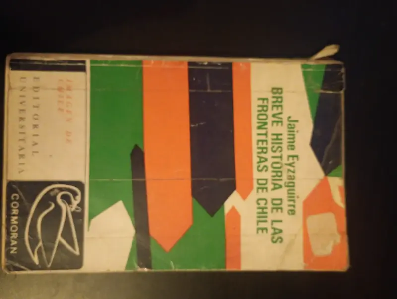 Libro 'Breve Historia de las Fronteras de Chile' de Jaime Eyzaguirre