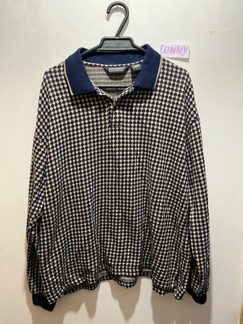 Sweater rombos talla XL - 1