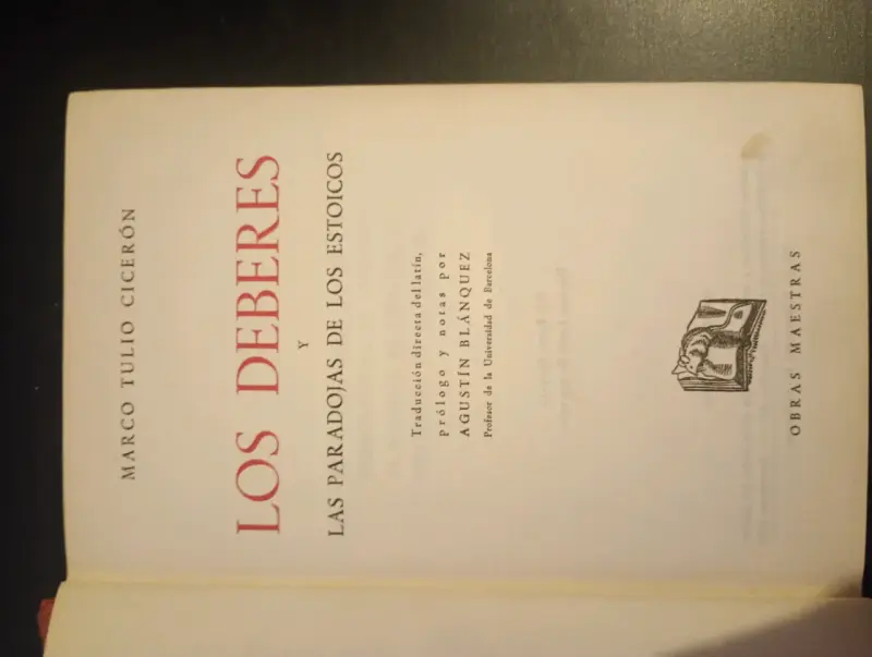 Libro antiguo de obras maestras - 2