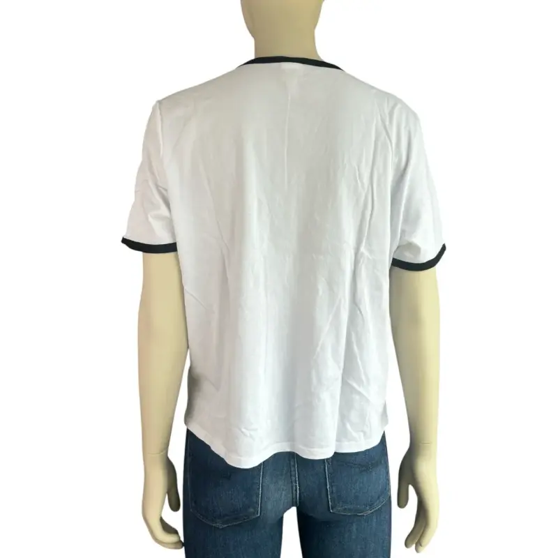 Polera blanca 'Amour Paris' para mujer - 4