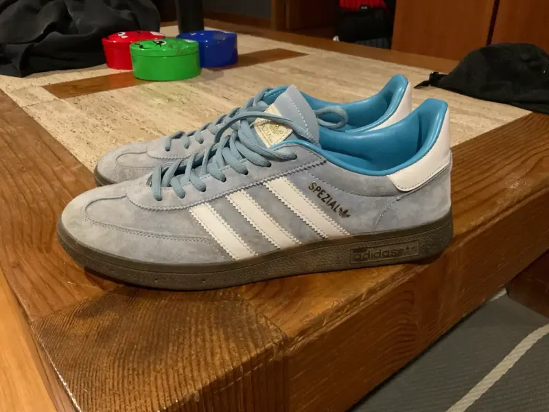 Zapatillas Adidas Spezial azul claro - 1