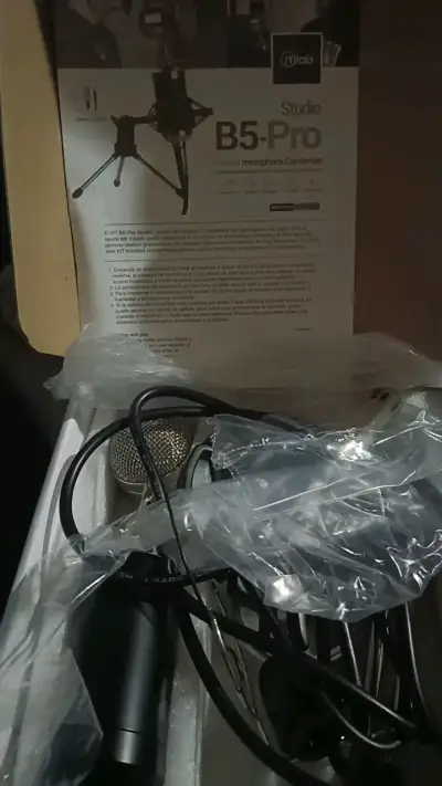 Micrófono de condensador Mlab B5-Pro para podcast - miniatura 2