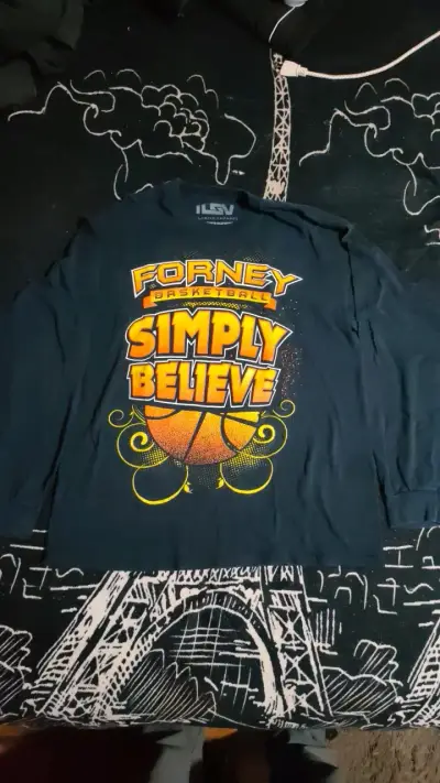 Polera manga larga Forney Basketball marca ILSV - miniatura 1