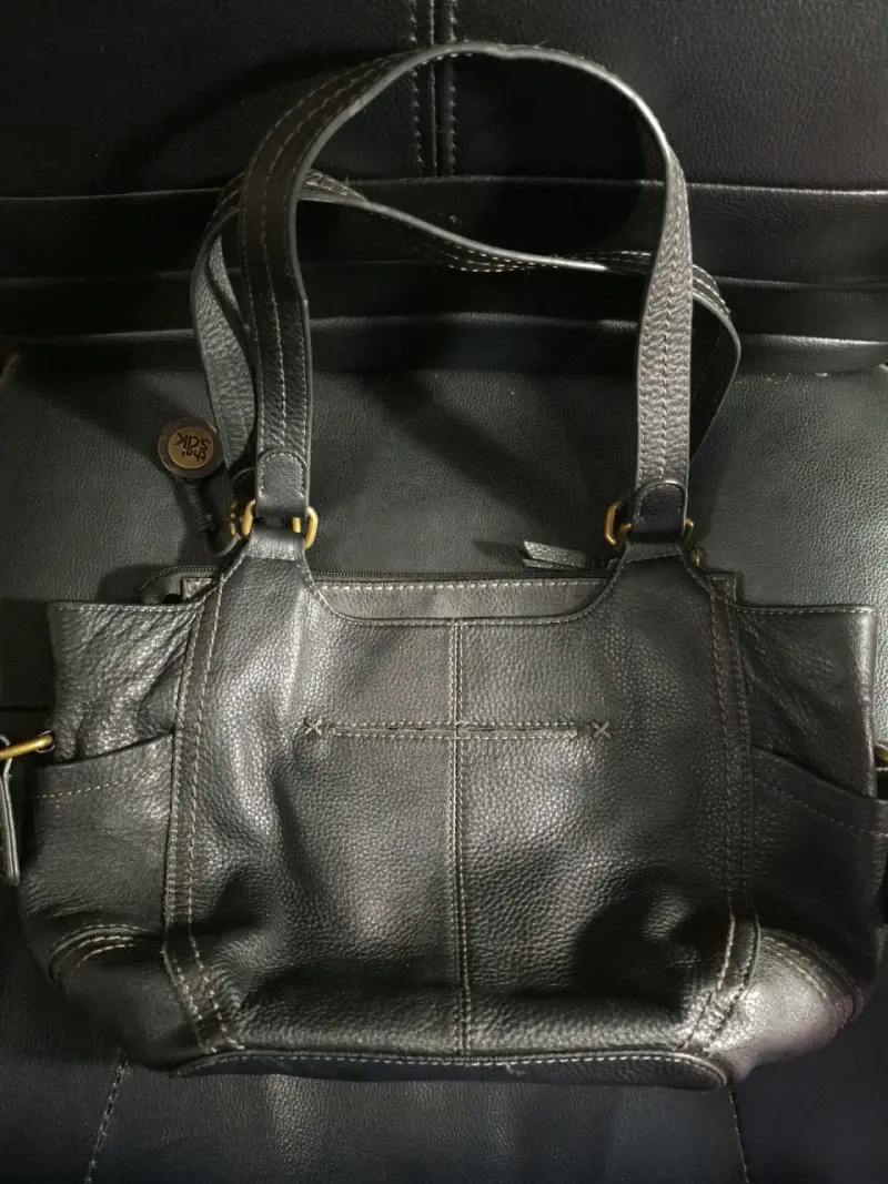 Bolso de cuero negro The Sak - 3