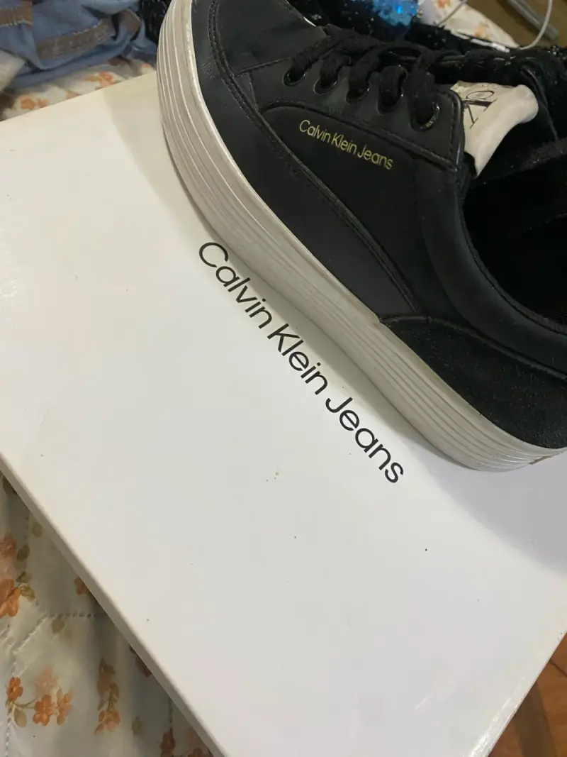 Zapatillas Calvin Klein Jeans negras - 1