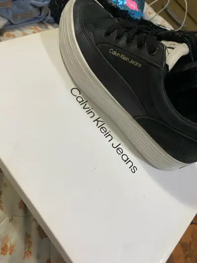 Zapatillas Calvin Klein Jeans negras - miniatura 2