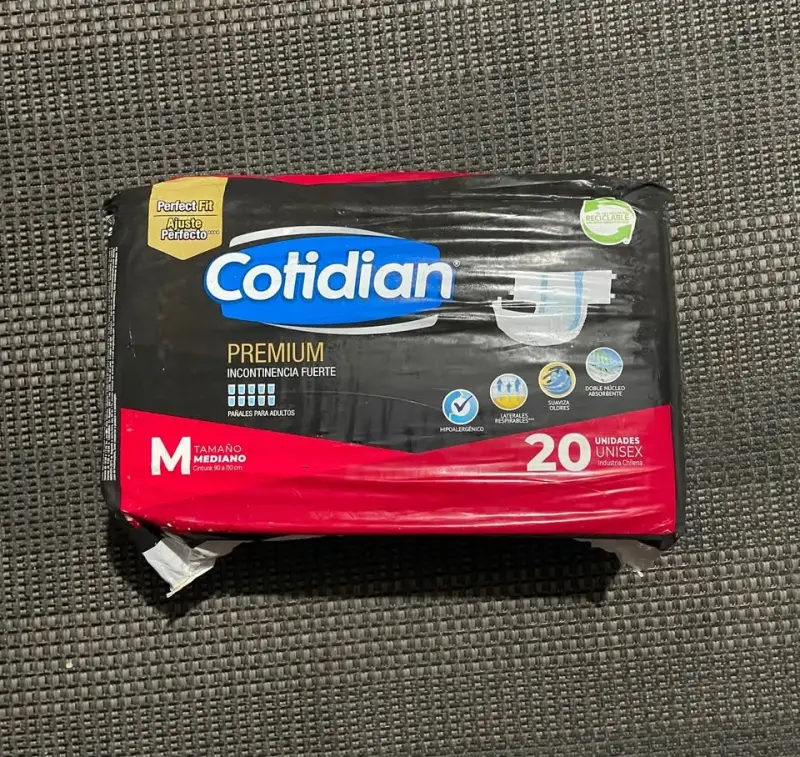 Pañales para adulto Cotidian Premium Talla M - 2