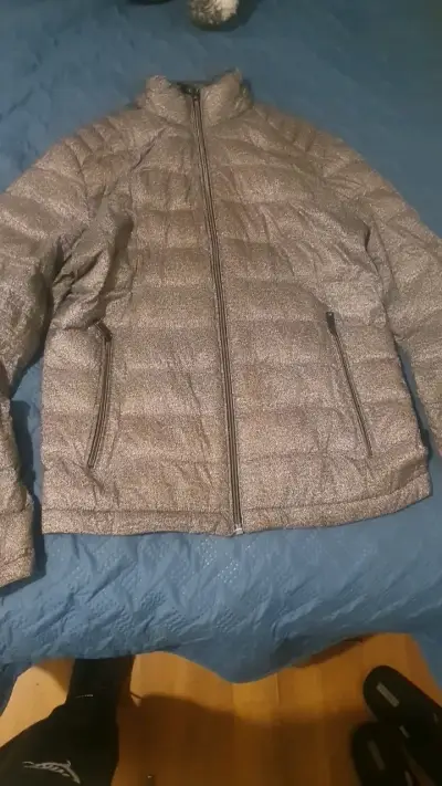 Chaqueta acolchada gris para hombre - miniatura 1