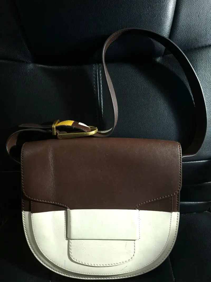 Cartera de cuero bicolor elegante Tory Burch - 2