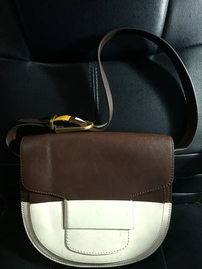 Cartera de cuero bicolor elegante Tory Burch - 3