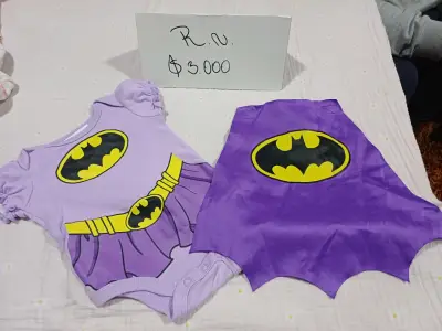 Disfraz de bebé Batman morado RN - miniatura 1