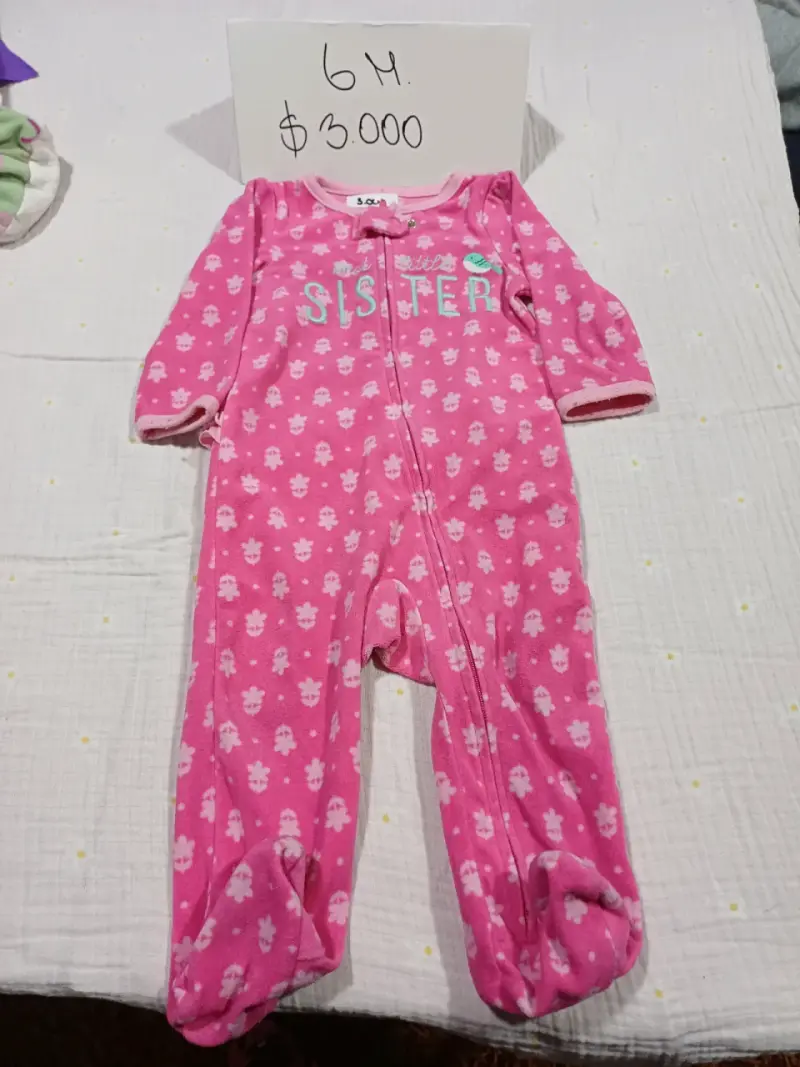 Pijamas enteritos bebé 6M - 3