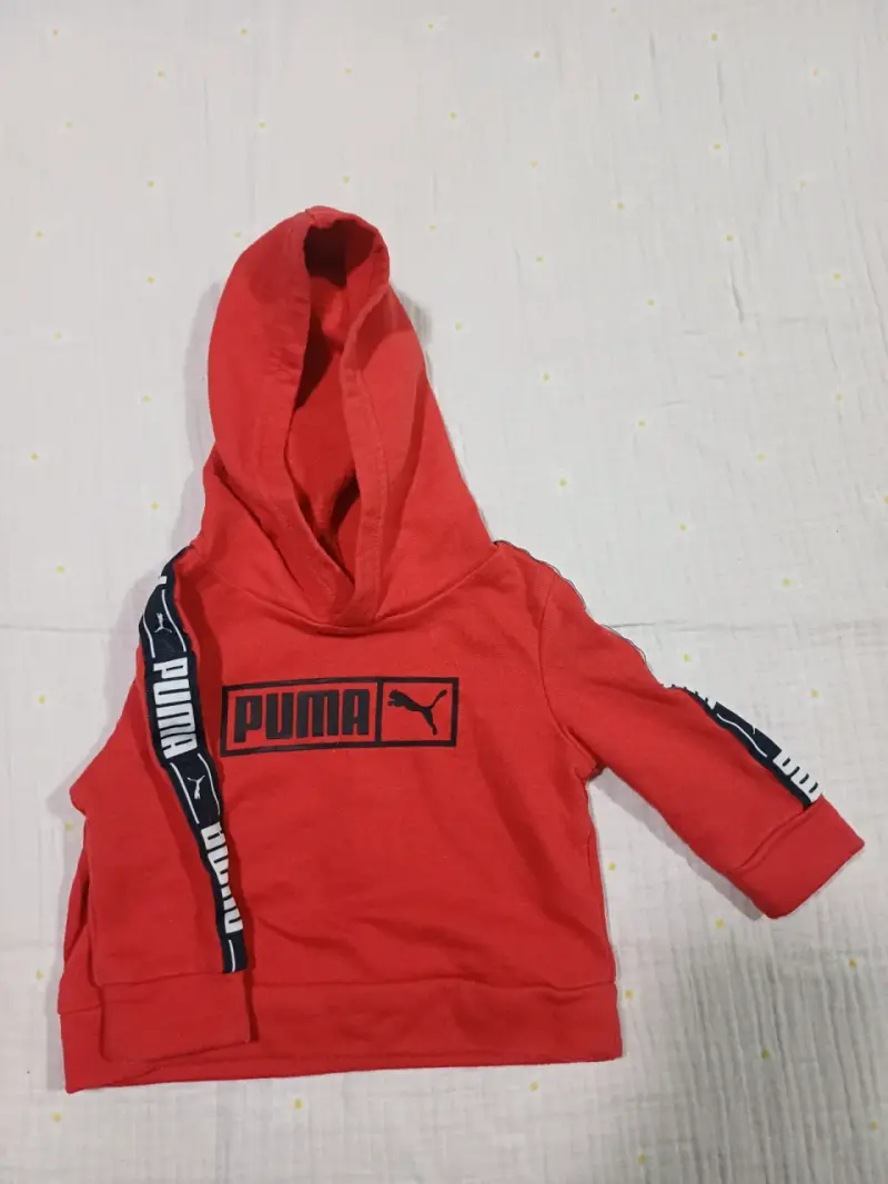 Polerón rojo Puma para niño