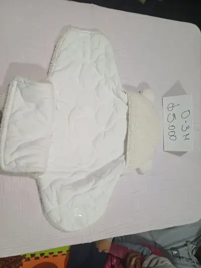 Saco de dormir para bebé blanco - miniatura 1