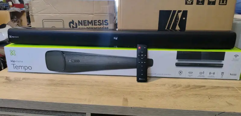 Barra de sonido Klip Xtreme Tempo con control - 1