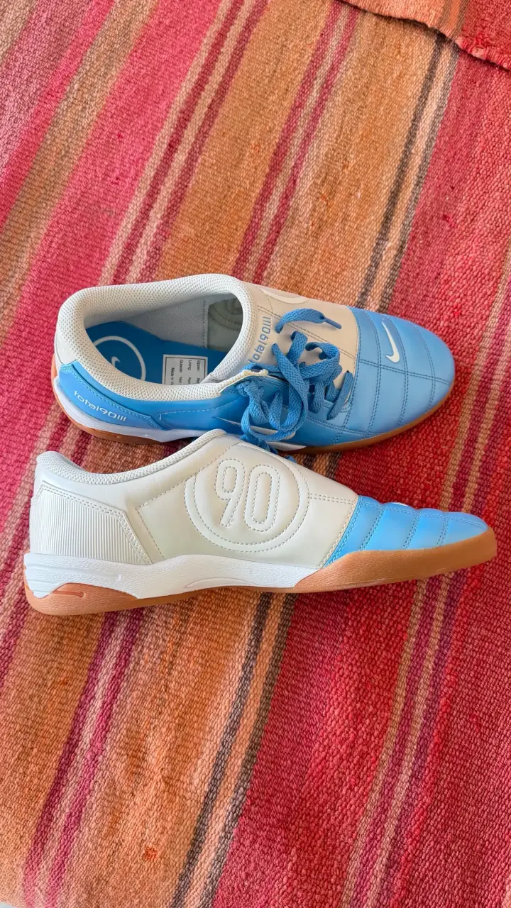 Zapatillas deportivas Nike Total 90 azul y blanco - 2