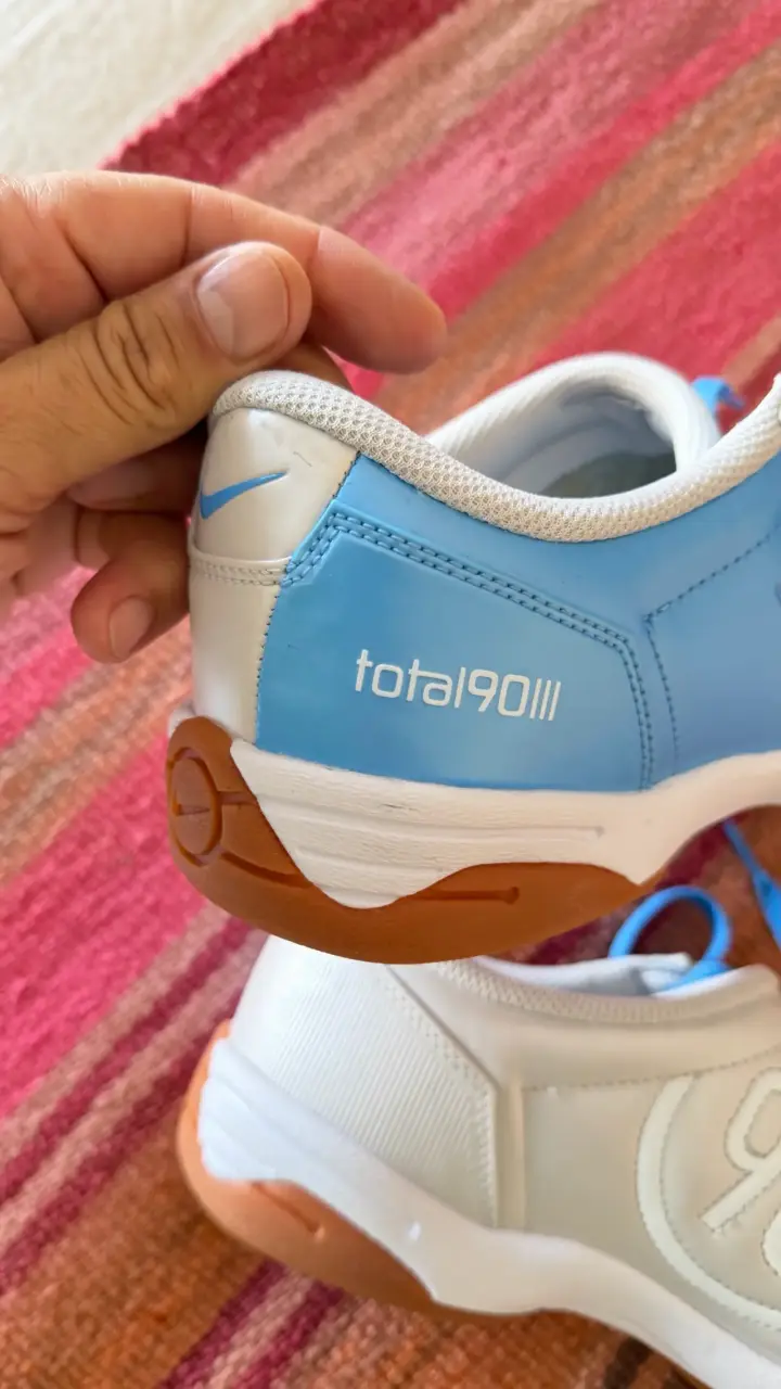 Zapatillas deportivas Nike Total 90 azul y blanco - 3