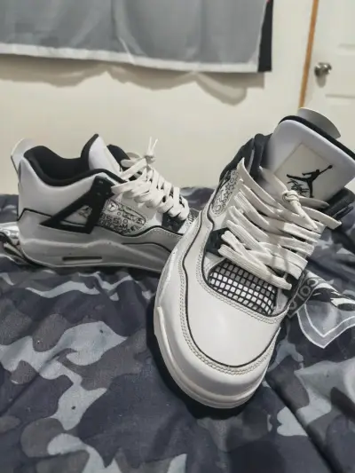 Zapatillas Retro 4 se diy - miniatura 1