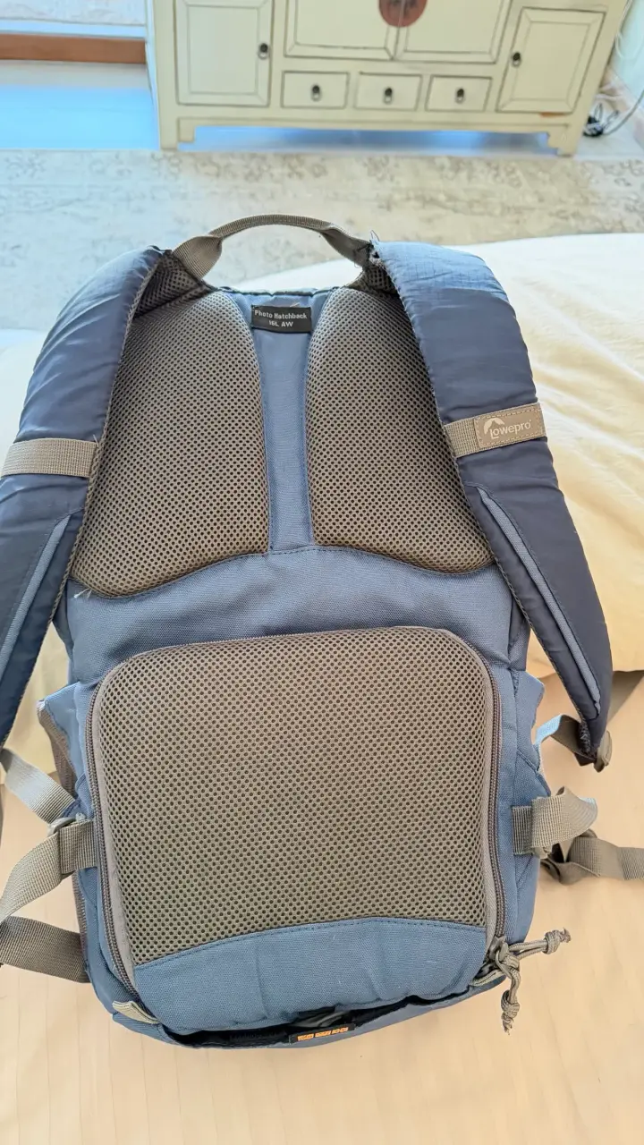 Mochila Lowepro azul para cámara - 4